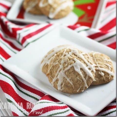 Frosted Ginger Cookies